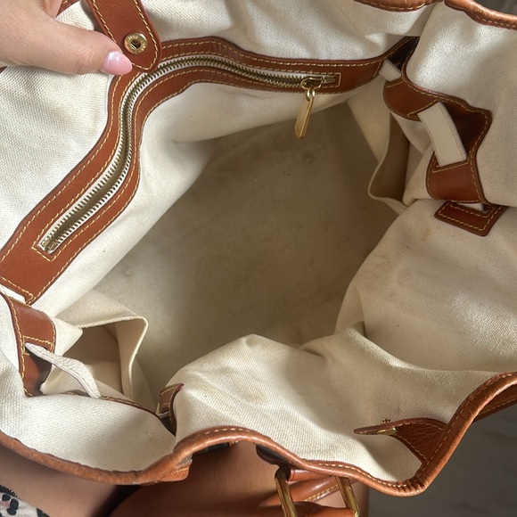 Tisse sac rayure Louis Vuitton Limited édition - Picture 8 of 13